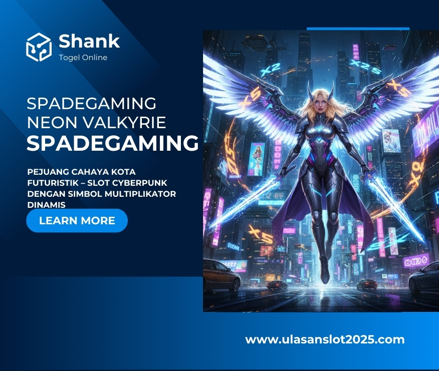 Spadegaming Neon Valkyrie: Pejuang Cahaya Kota Futuristik – Slot Cyberpunk dengan Simbol Multiplikator Dinamis